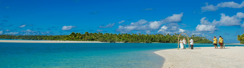 Simplicity in Paradise Wedding